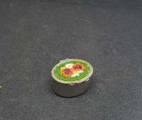 MİKRO MOZAİK ANTİKA KAPAKLI MÜCEVHER KUTUSU