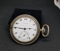 GÜMÜŞ KASA ANTİKA LONGINES CEP SAATİ