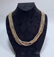 OSMANLI DÖNEMİ BÜYÜK BOY TAM TUR İNCİ GERDANLIK