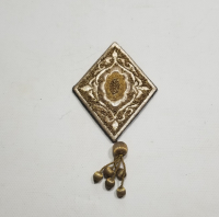 OSMANLI DÖNEMİ ALTIN SIRMA İŞÇİLİKLİ NADİR İĞNEDAN - İĞNELİK