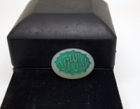 ÜZERİNDE KELİME-İ TEVHİD YAZILI ÖZEL YAPIM AKİK YÜZÜK KAŞI