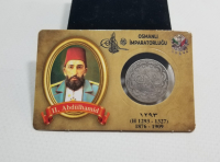 SULTAN ABDÜLHAMİD HAN DÖNEMİ GÜMÜŞ 5 KURUŞ MECİDİYE
