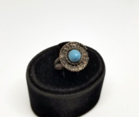 TURKUAZ TAŞLI ANTİKA BİJUTERİ YÜZÜK