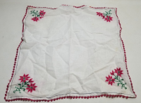 OSMANLI DÖNEMİ KANAVİÇE İŞÇİLİKLİ GELİN ÇEVRESİ