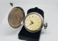 OSMANLI DÖNEMİ GÜMÜŞ KASA CEP SAATİ