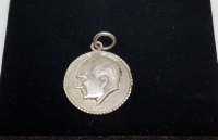 ANTİKA GÜMÜŞ ATATÜRK GÖRSELLİ KOLYE