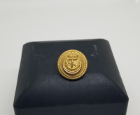 ARKASI OSMANLICA YAZILI OSMANLI DÖNEMİ DENİZCİ SUBAY DÜĞMESİ