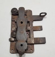 OSMANLI DÖNEMİ EL YAPIMI BÜYÜK BOY TEKKE İŞİ KAPI KİLİDİ