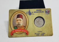 SULTAN MEHMET REŞAT HAN DÖNEMİ GÜMÜŞ 2 KURUŞ MECİDİYE