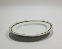 ARKASI OSMANLICA YAZILI ÇOK NADİR ŞİRKET-İ HAYRİYE İZMİR YAZILI SALATA TABAĞI