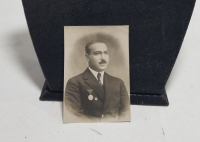 ARKASI OSMANLICA YAZILI CUMHURİYET BAŞLARI POLİS FOTOĞRAFI