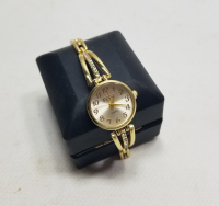 ALTIN KAPLAMA NOSTALJİK KOL SAATİ