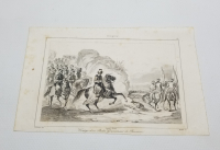 OSMANLI SAVAŞ ALANI GÖRSELLİ OSMANLI DÖNEMİ BASKI GRAVÜR