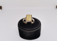 ÜZERİ EBCED HESAPLI ÖZEL YAPIM ANTİKA GÜMÜŞ TILSIM YÜZÜK