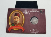 SULTAN MEHMET REŞAT HAN DÖNEMİ GÜMÜŞ 1 KURUŞ MECİDİYE