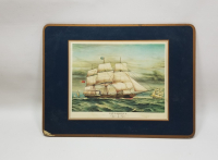 ANTİKA İNGİLİZ RENKLİ GRAVÜR PANO