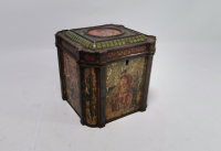 NADİR TİPTE OSMANLI DÖNEMİ ORİJİNAL ETİKETİYLE İNGİLİZ ÇAY KUTUSU