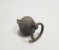 KABARTMA İŞÇİLİKLİ OSMANLI DÖNEMİ BRONZ KAPI TUTMACI