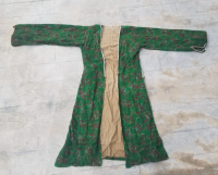 KENARLARI GÜMÜŞ SIRMA İŞÇİLİKLİ ANTİKA ÜÇETEK