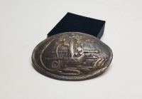 YENİÇERİ REMİZLİ ÇOK NADİR TULUMBACI BÖLÜĞÜ YENİÇERİ KEMER TOKASI