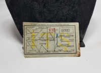 CUMNHURİYET BAŞLARI NADİR TRAMVAY BİLETİ