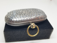 GÜMÜŞ KAPLAMA ANTİKA BOZUK PARA CÜZDANI