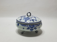 DELFT MARKA HOLLANDA YAPIMI ANTİKA PORSELEN ŞEKERLİK