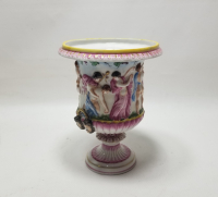 OSMANLI DÖNEMİ NADİR TİPTE EL BOYAMA SUNAK KASESİ