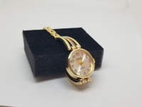 ALTIN KAPLAMA NOSTALJİK KOL SAATİ