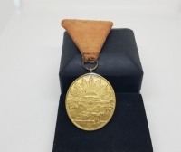 ESKİ YAZI İSTİKLAL MADALYASI - KIRMIZI ŞERİTLİ İSTİKLAL SAVAŞI MADALYASI