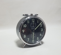 WEHRLE MARKA ANTİKA KURMALI MASA SAATİ