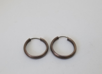 GÜMÜŞ HALKA KÜPE