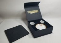 TBMM HATIRASI ALTIN VARAKLI ÇİFT FİNCAN TAKIMI