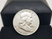 YÜKSEK KONDSİYONDA KOLEKSİYONLUK 1959 GÜMÜŞ YARIM DOLAR