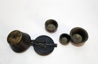 OSMANLI DÖNEMİ BRONZ KUYUMCU POTASI TAKIMI