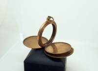 ALTIN KAPLAMA ANTİKA AMERİKAN CEP SAATİ KASASI