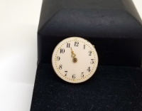 ÜZERİ ALTIN DAMLALI ANTİKA CEP SAATİ MAKİNASI