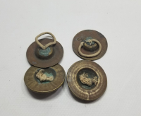 OSMANLI DÖNEMİ SÜLEYMANİYE YAPIMI ÇENGİ ZİLLERİ LOTU