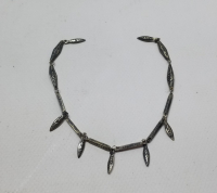 OSMANLI DÖNEMİ ESKİŞEHİR YAPIMI SAVATLI PARÇALARDAN DİZAYN EDİLMİŞ GERDANLIK PARÇASI