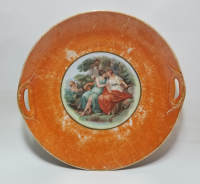 BAZAR DU LEVANT PERA DAMGALI OSMANLI DÖNEMİ PORSELEN JARDİNYER - MEYVELİK