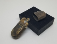 OSMANLI DÖNEMİ EL YAPIMI NADİR SUBAY ÇAKMAĞI