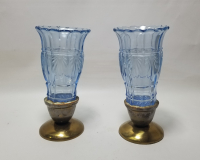 NADİR TİPTE ANTİKA ÇİFT ŞAMDAN