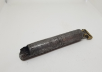 ÜZERİ GÜMÜŞ ÇAKMA İŞÇİLİKLİ OSMANLI DÖNEMİ YENİÇERİ BARUTÖLÇER