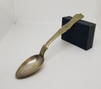 ABDÜLHAMİD HAN DÖNEMİ AZNAVUR İŞÇİLİKLİ TUĞRALI GÜMÜŞ KAŞIK