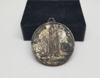 GÜMÜŞ KAPLAMA ANTİKA 50. YIL HATIRASI İŞBANKASI ANAHTARLIK