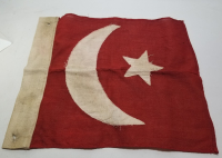 NADİR TİPTE OSMANLI DÖNEMİ ASKERİ BAYRAK