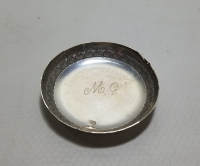 SÜLEYMANİYE YAPIMI GÜMÜŞ KINA TASI