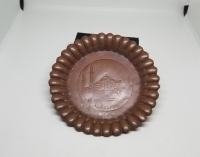 AYASOFYA CAMİİ GÖRSELLİ ANTİKA KAHVE TEPSİSİ