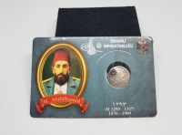 SULTAN ABDÜLHAMİD DÖNEMİ GÜMÜŞ 1 KURUŞ MECİDİYE