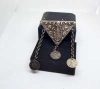 NADİR TİPTE OSMANLI DÖNEMİ TELKARİ İŞÇİLİKLİ GÜMÜŞ HAMAYIL